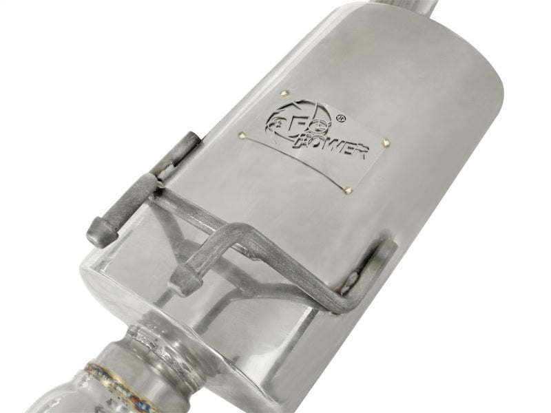aFe Takeda 2.5-inch 304SS Axle-Back Exhaust with Polished Tip for 2006 - 2011 Honda Civic Sedans