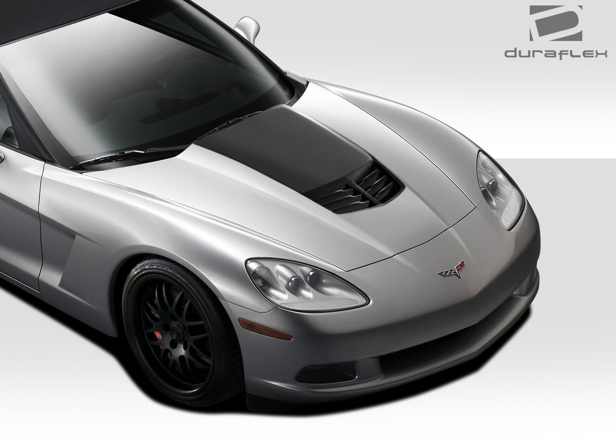 Unleash the Beast: 2005 - 2013 Chevrolet Corvette C6 Duraflex Stingray Z One - Piece Hood