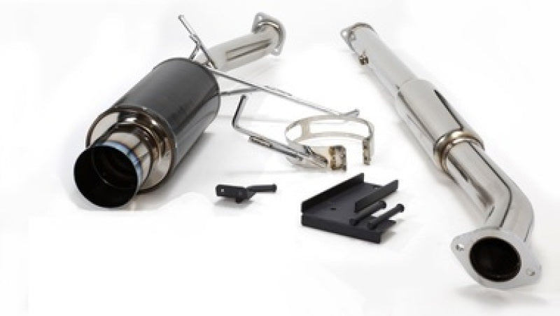 HKS 03-06 Evo Carbon-Ti Cat-back Exhaust: Unleash Your Ride's Potential!