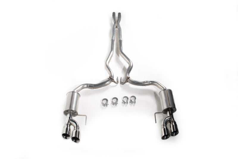 Roush 2018 - 2024 Ford Mustang 5.0L V8 Cat - Back Exhaust Kit (Fastback Only): Unleash Your Mustang's Potential!