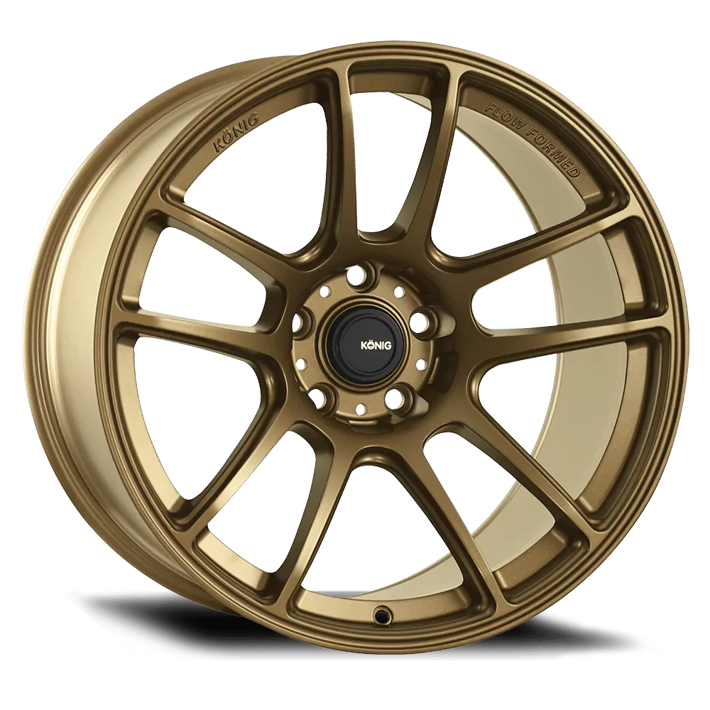 Stunning KONIG HELIOGRAM 19x9.5 Wheels in Matte Bronze - Grab Yours Now!