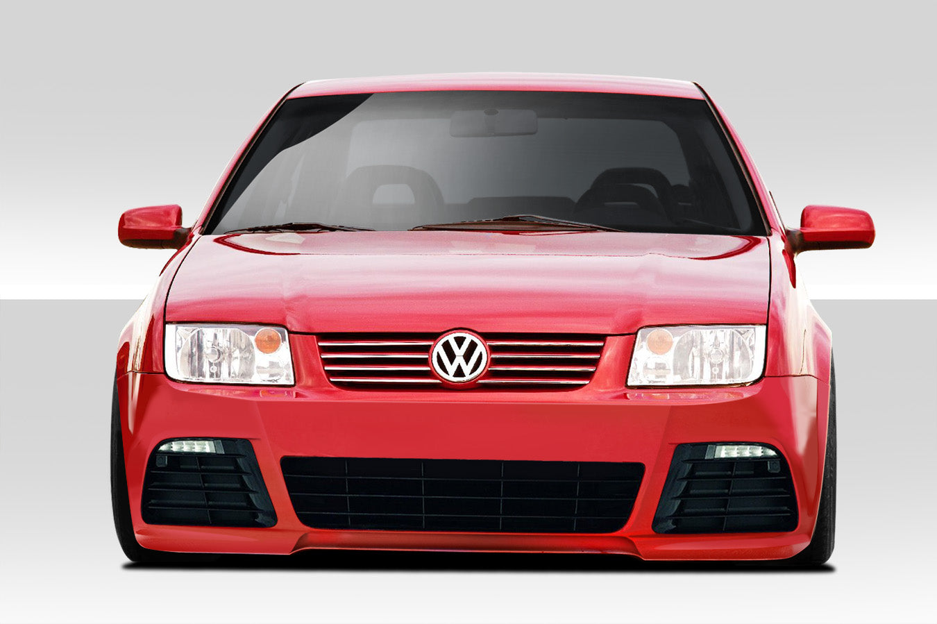 Enhance Your 1999 - 2004 Volkswagen Jetta with Duraflex R Look Front Bumper Cover!