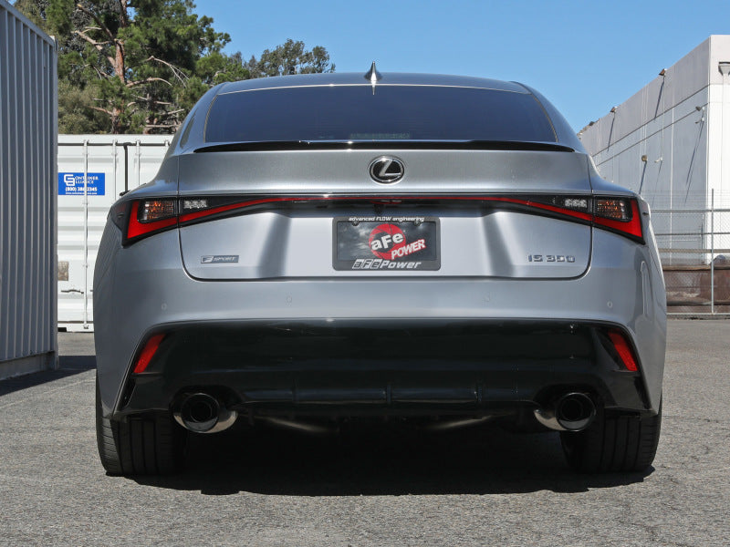 aFe Takeda's High - Performance Axle - Back Exhaust for 2014 - 2022 Lexus IS350 V6