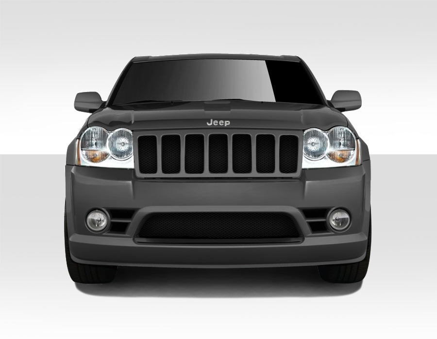 Upgrade Your 2005 - 2007 Jeep Grand Cherokee with Duraflex SRT Look Front Bumper Cover!