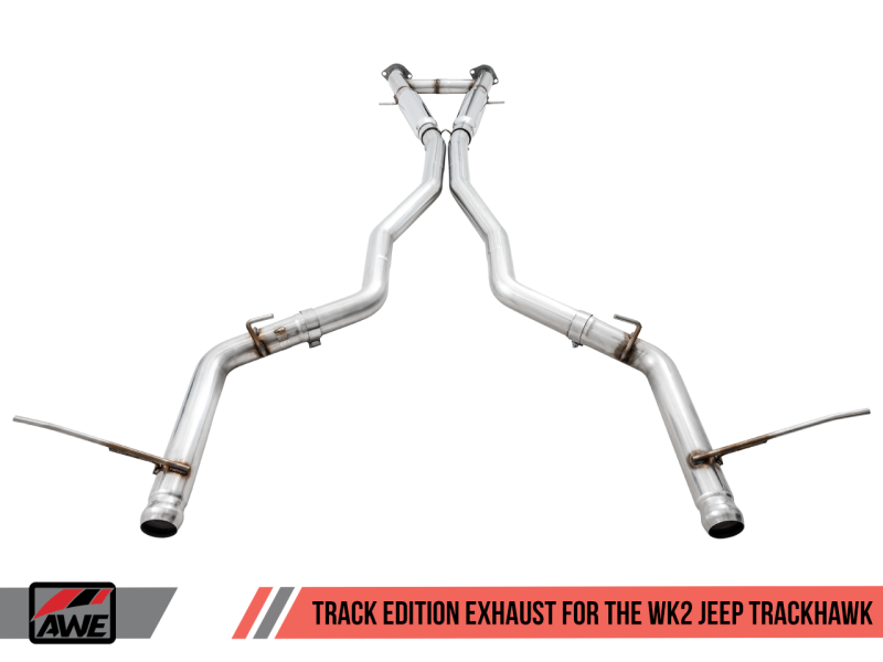 AWE Tuning 2020 Jeep Grand Cherokee SRT/Trackhawk Track Edition Exhaust: Raw, Rowdy, and Ready to Roar!