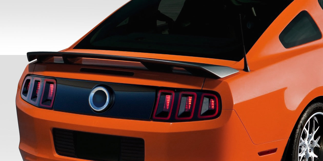 Upgrade Your 2010 - 2014 Ford Mustang with Duraflex Boss Look One - Piece Wing Spoiler!