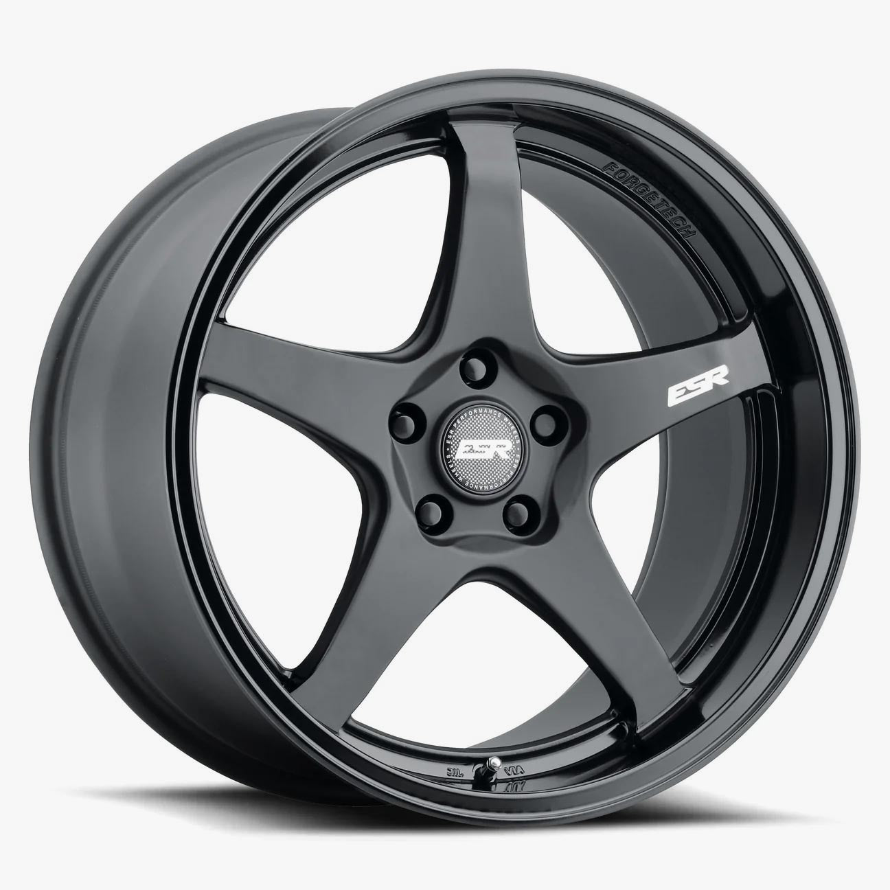 ESR AP5 18x9.5 Custom PCD & Offset Matte Black - Stunning Wheels for Your Ride