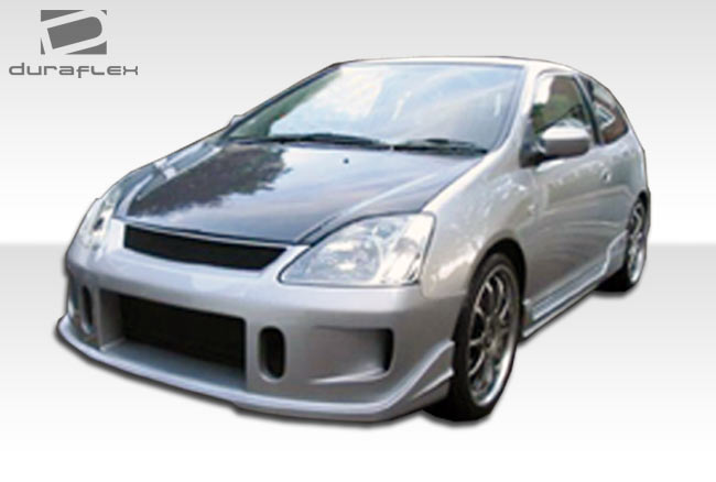 Unleash Your 2002 - 2005 Honda Civic Si HB with Duraflex JDM Buddy 4 - Piece Body Kit!
