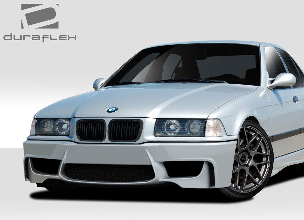 Transform Your 1992 - 1998 BMW 3 Series M3 E36 with Duraflex 1M Look Front Bumper Cover!