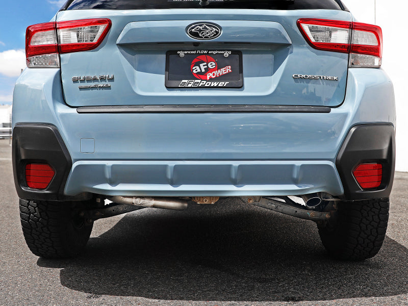 aFe POWER Takeda's Stunning 2.5in 304 SS Cat-Back Exhaust System for Subaru Crosstrek 2018 - 2023