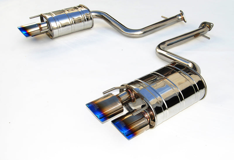 Incredible Invidia 15+ Lexus RC350/200T Titanium Quad Rolled Tip Axel - Back Exhaust: Upgrade Your Ride Now!