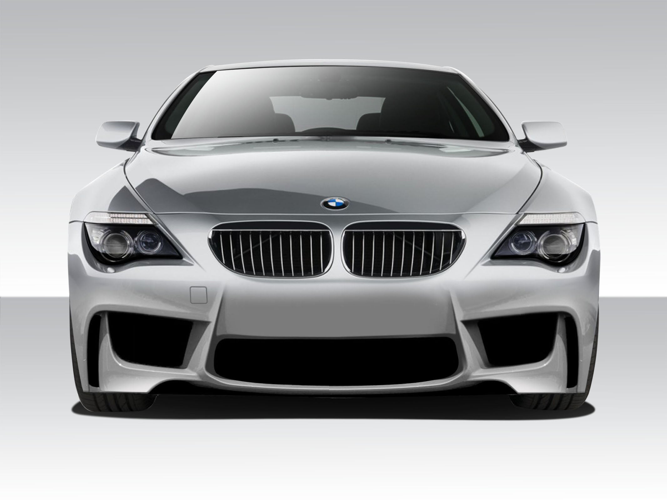 Transform Your 2004 - 2010 BMW 6 Series E63 E64 Convertible 2DR with a Stunning Duraflex 1M Look Front Bumper Cover