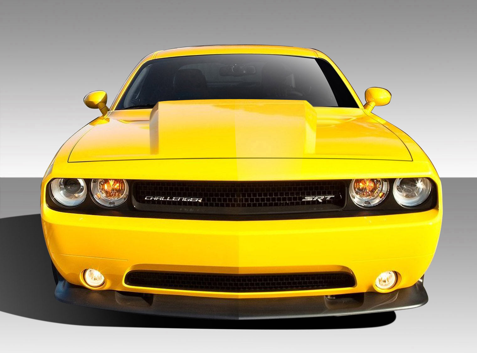 2008 - 2023 Dodge Challenger Duraflex Cowl Hood: One - Piece Performance Upgrade!