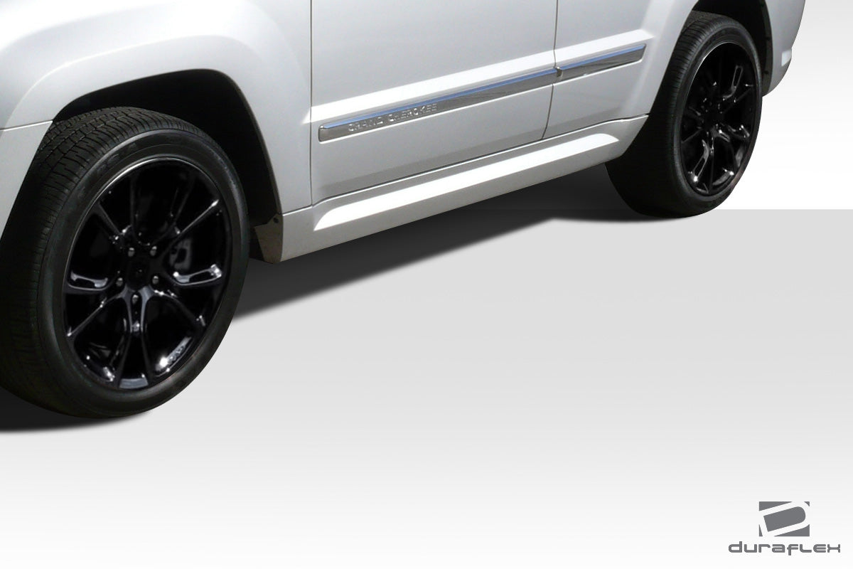 Transform Your 2005 - 2010 Jeep Grand Cherokee with Duraflex SRT Look 2 - Piece Side Skirt Rocker Panels