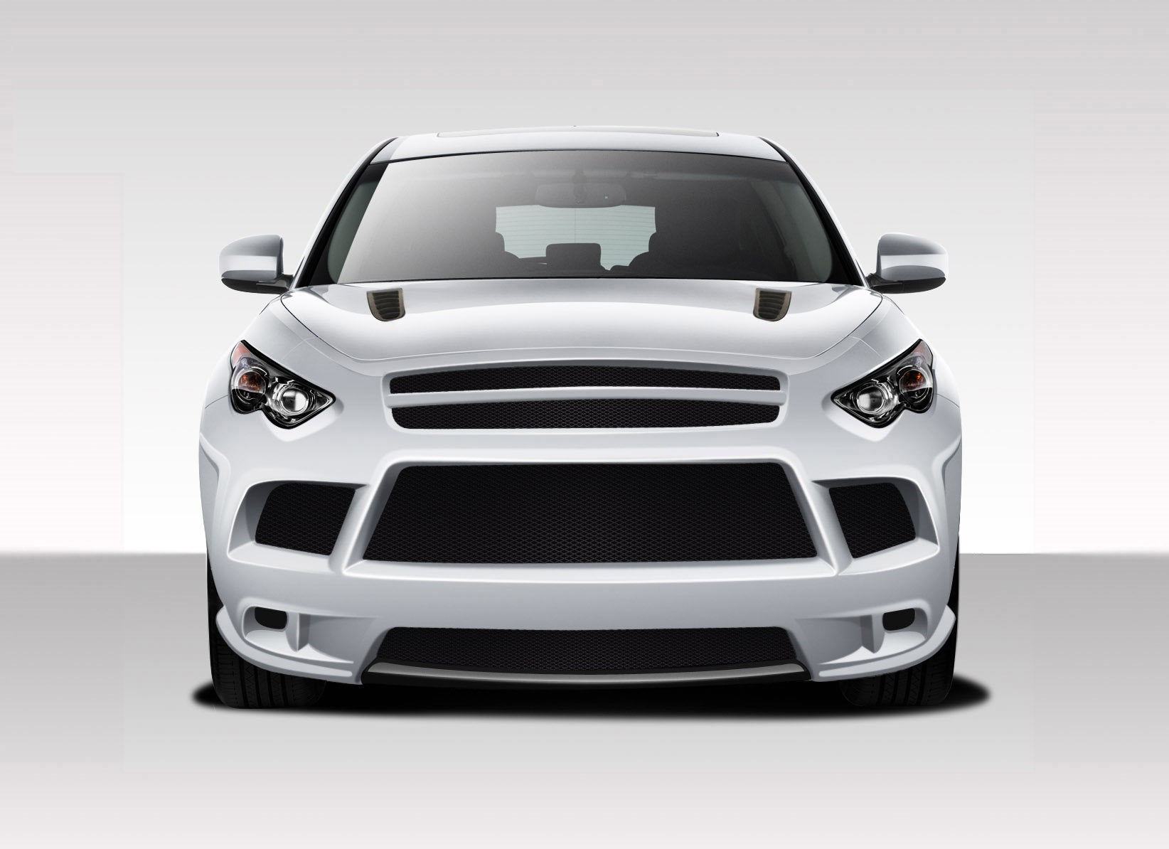 Upgrade Your 2009 - 2011 Infiniti FX35/FX50/QX70 with Duraflex CT - R Front Bumper Cover!