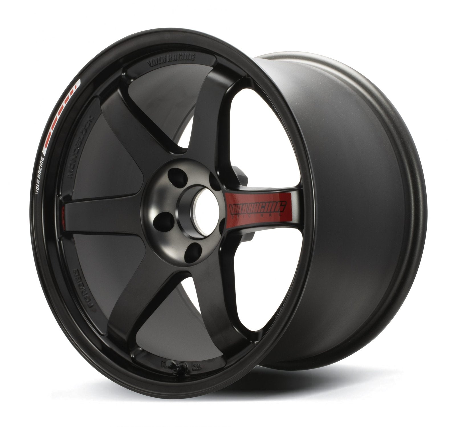 Get the Volk Racing TE37SL BK-III Set of 4 Wheels - 19x9.5 ET23 Front & 19x10.5 ET21 Rear, 5x114.3, Pressed Black/Redot!