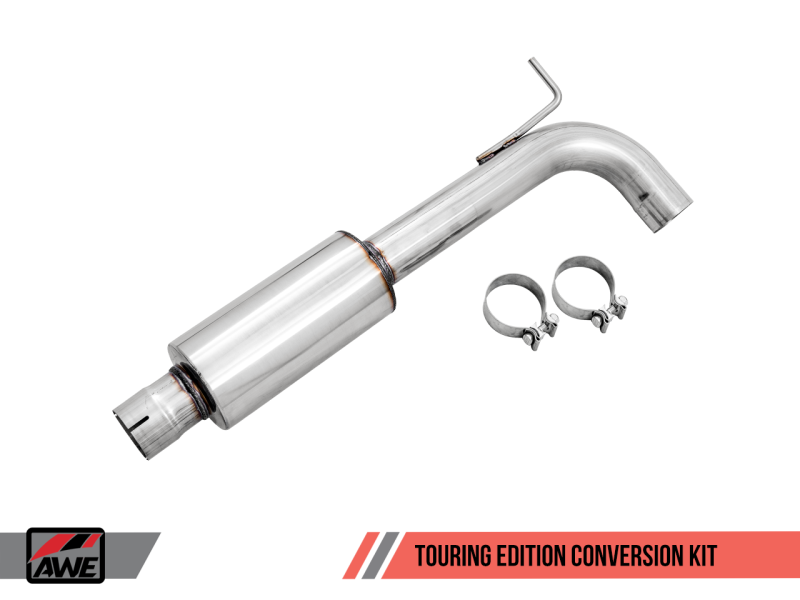 AWE Tuning Volkswagen GTI MK7.5 2.0T Touring Edition Exhaust with Stunning Diamond Black 102mm Tips