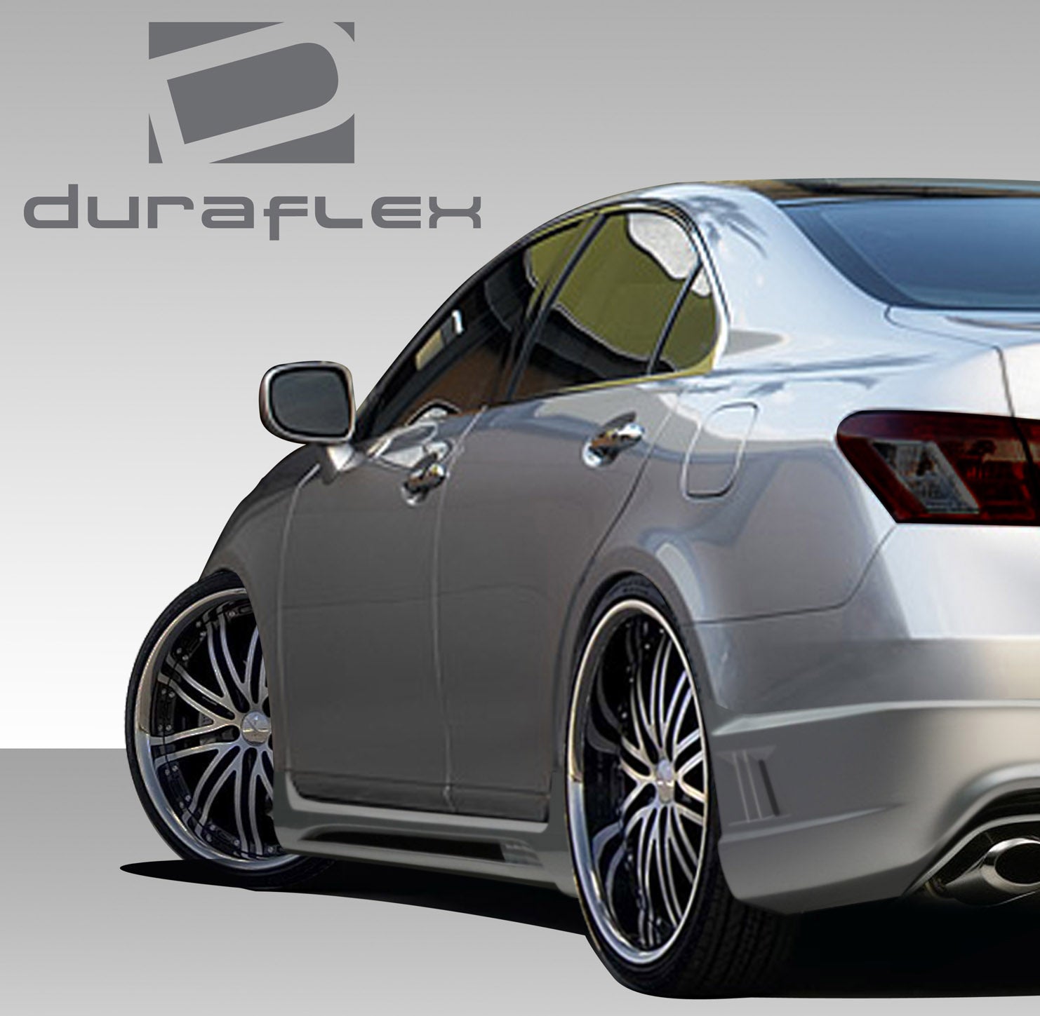 Revitalize Your 2007 - 2012 Lexus ES350 with Duraflex AM - S 2 - Piece Side Skirt Rocker Panels