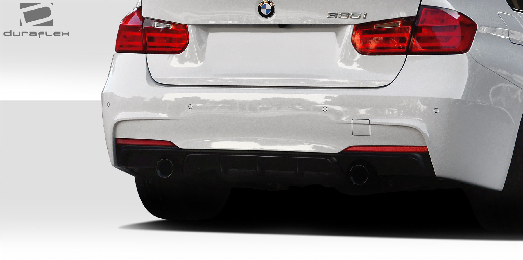 Upgrade Your 2012 - 2018 BMW 3 Series F30 with Duraflex M Performance Look Rear Diffuser!