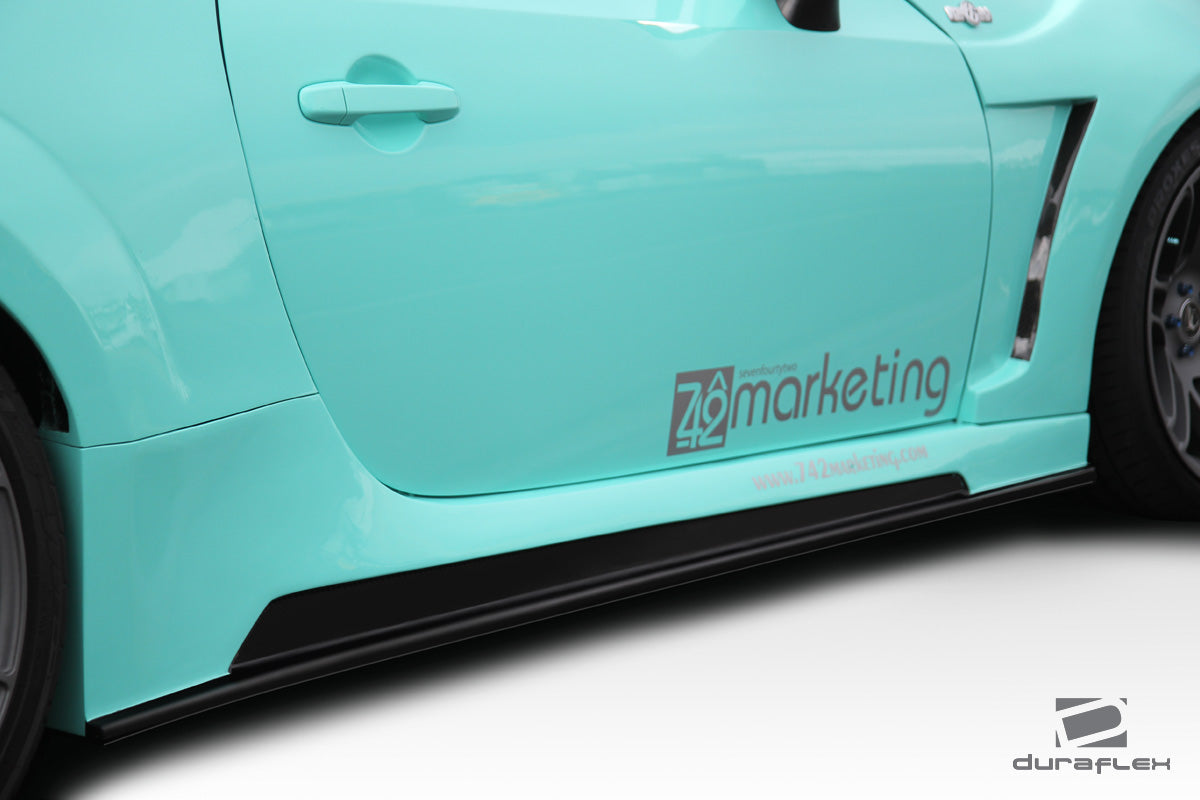 Upgrade Your 2013 - 2020 Scion FR - S, Toyota 86, or Subaru BRZ with Duraflex 86 - R Side Skirts! 