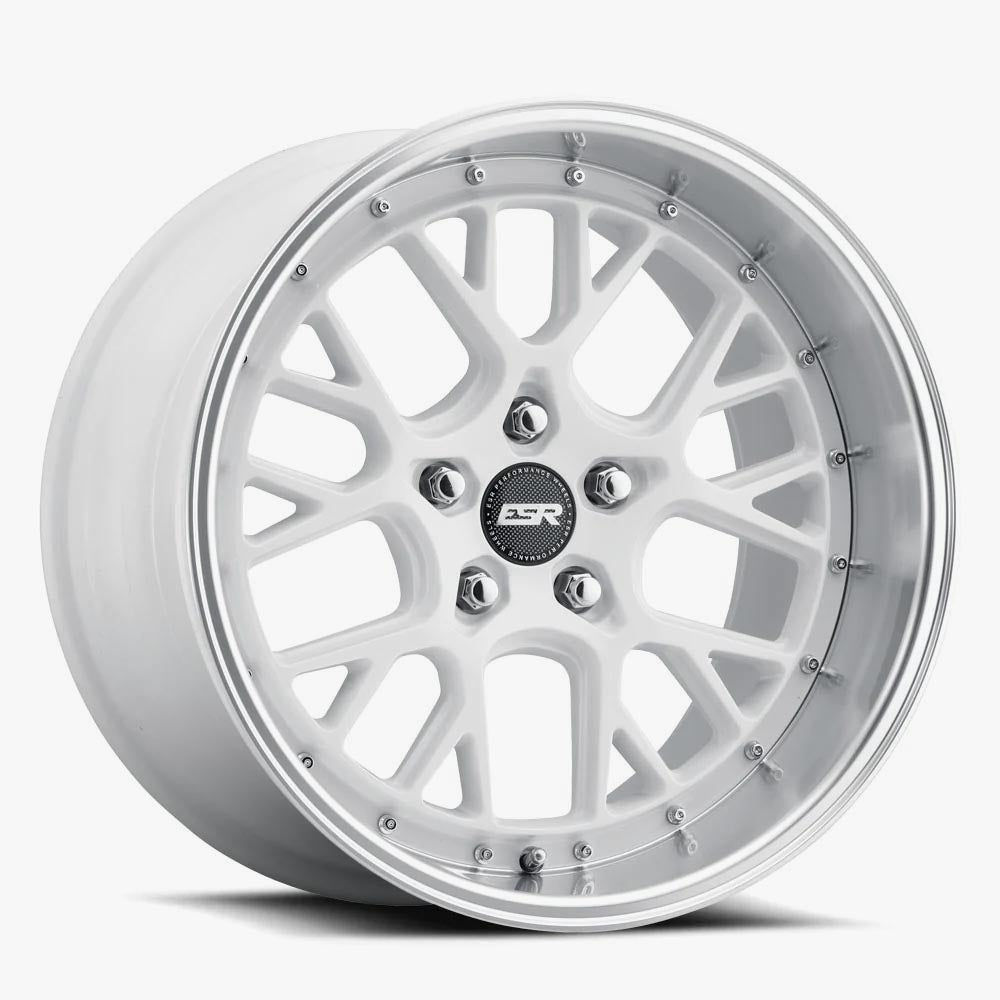ESR CS11 Gloss White Wheels with Machined Lip - Custom Drill 19x8.5 5x114.3 ET30