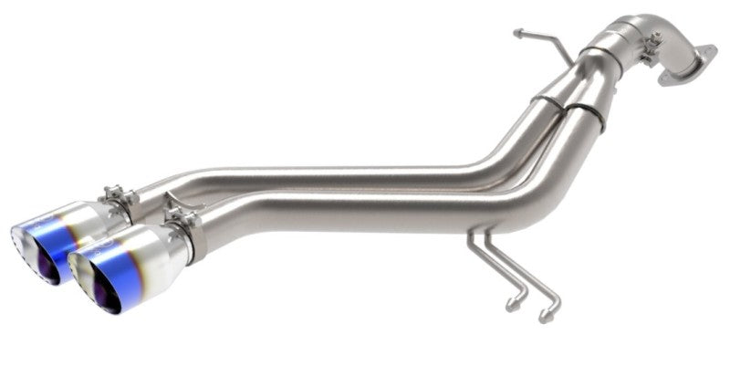 Unleash the Beast: aFe Takeda Axle-Back Exhaust for 2013 - 2017 Hyundai Veloster L4 - 1.6L with Blue Flame Tips