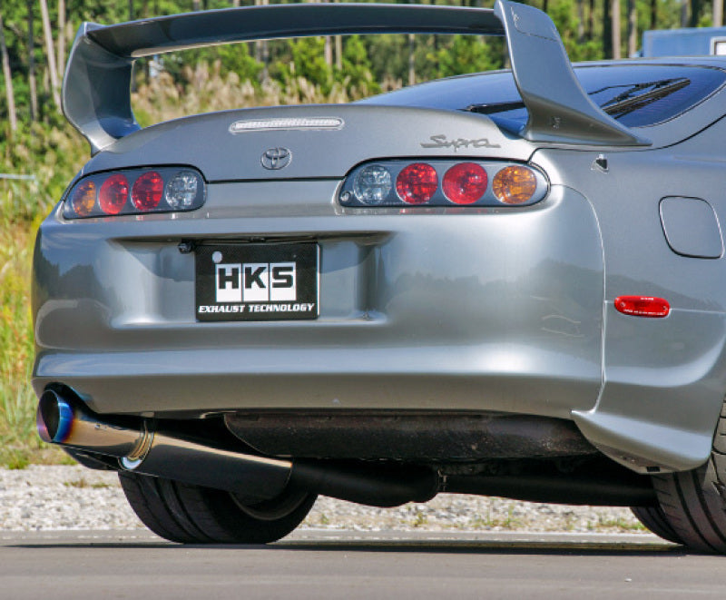 Rev Up Your Ride with HKS Racing Muffler for Toyota JZA80 in USA