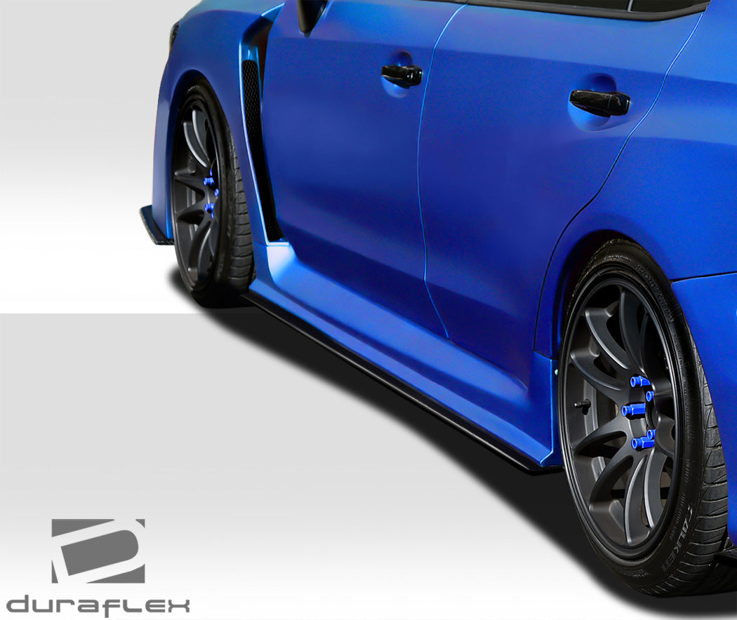 Get the Stunning 2015 - 2021 Subaru WRX Duraflex NBR Concept 2 - Piece Side Splitters Now!