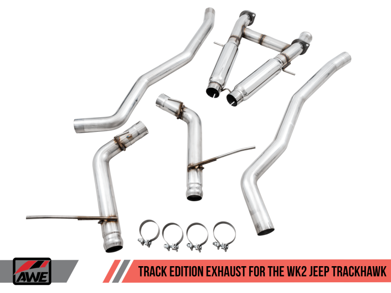 AWE Tuning 2020 Jeep Grand Cherokee SRT/Trackhawk Track Edition Exhaust: Raw, Rowdy, and Ready to Roar!