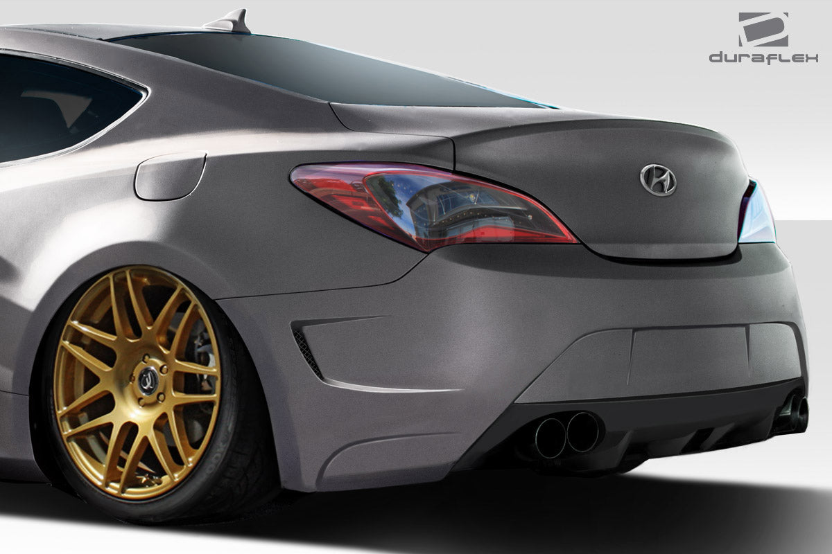 Upgrade Your 2010 - 2016 Hyundai Genesis Coupe 2DR with Duraflex AM - S GT Rear Bumper Cover!