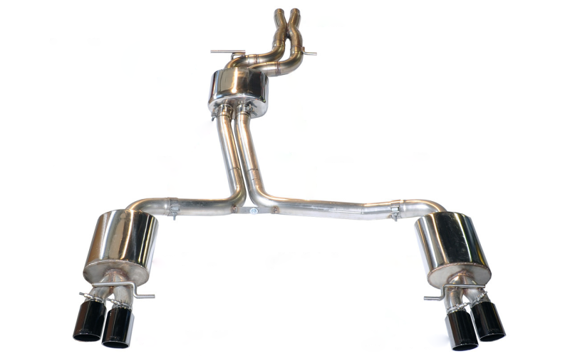 AWE Tuning Audi B8.5 S5 3.0T Touring Edition Exhaust System - Stunning Diamond Black Tips (90mm)