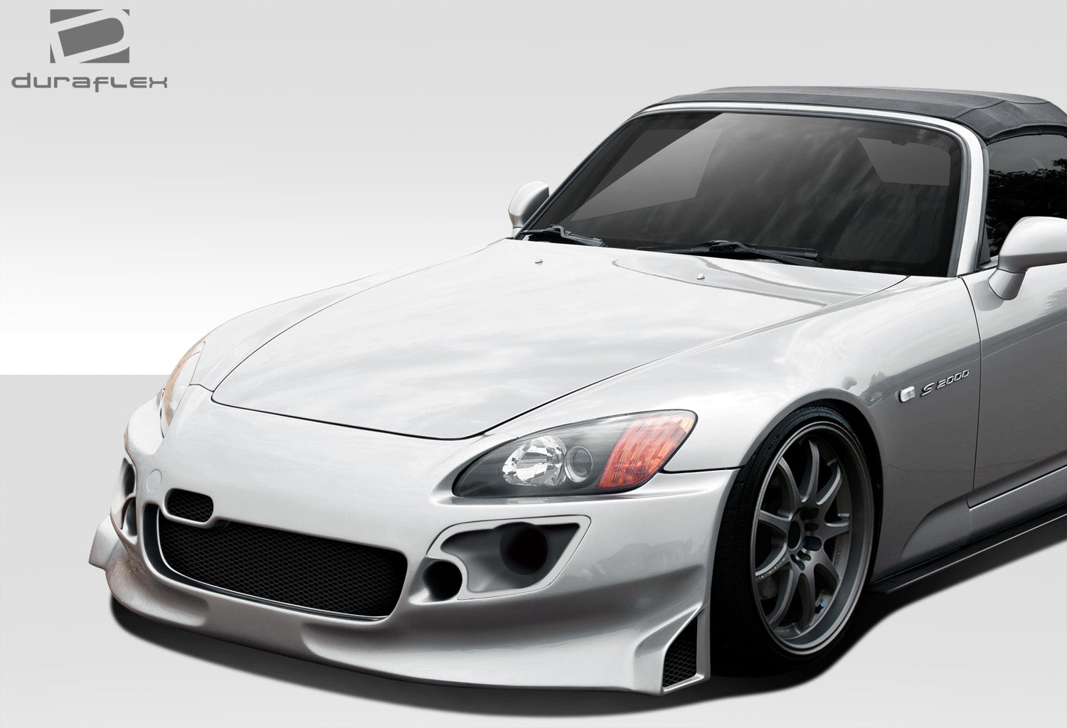 Get Your 2000 - 2009 Honda S2000 a Duraflex SP - N 4 - Piece Front Bumper Cover Now!