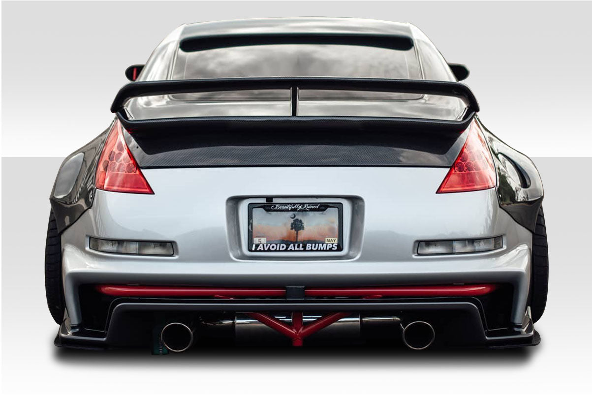 Rev Up Your 2003 - 2008 Nissan 350Z Z33 2DR Coupe with Duraflex N - 3 Trunk Wing Spoiler!
