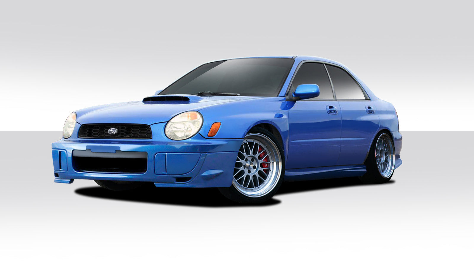 Transform Your 2002 - 2003 Subaru Impreza WRX STI 4DR with Duraflex STI Look 4 - Piece Body Kit!