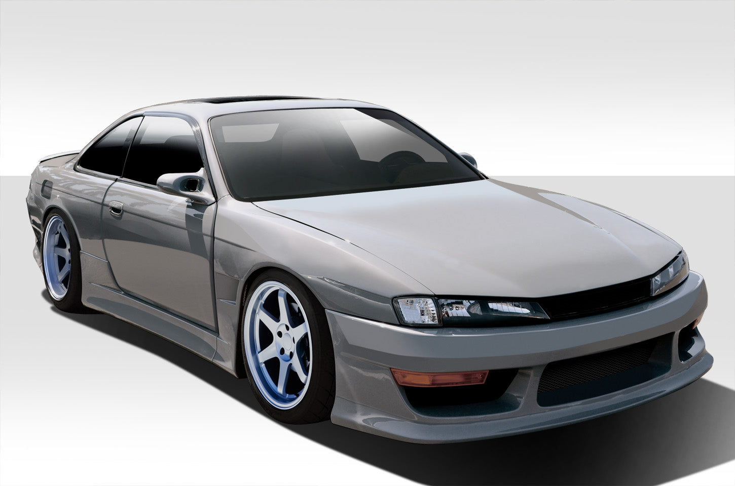 Upgrade Your 1997 - 1998 Nissan 240SX S14 with Duraflex V - Speed Wide Body Kit (+35mm) - 8 Piece!