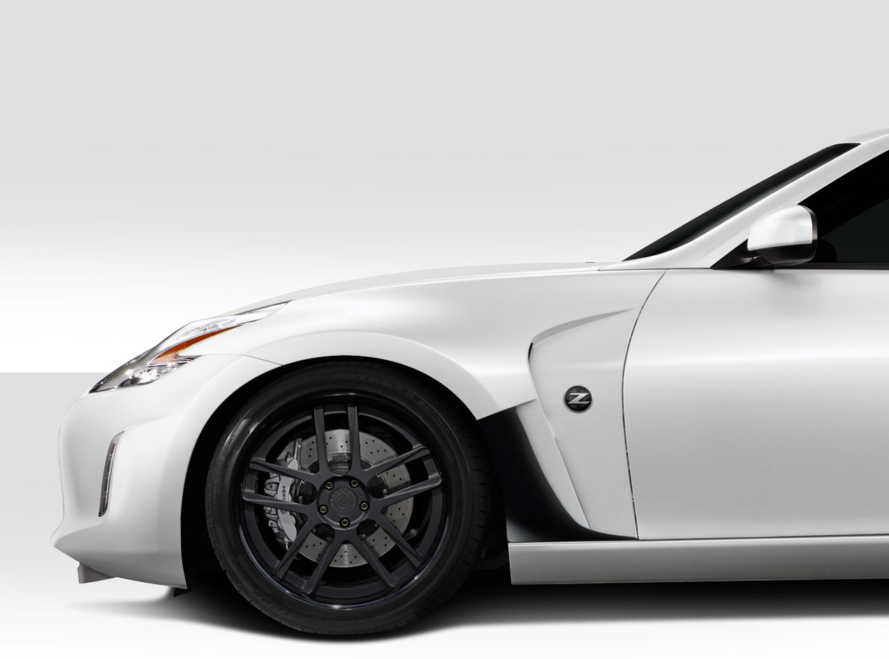 Unleash Your 2009 - 2020 Nissan 370Z Z34 with Duraflex CS - R 4 - Piece Front Fenders