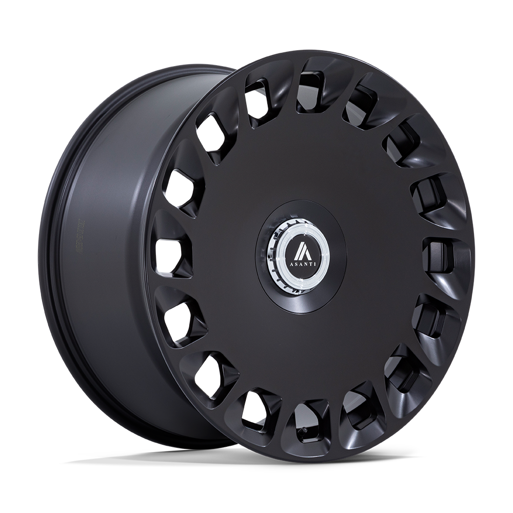 Asanti Black AB045 ARISTOCRAT 22X10.5 - Stunning Matte Black Wheels!