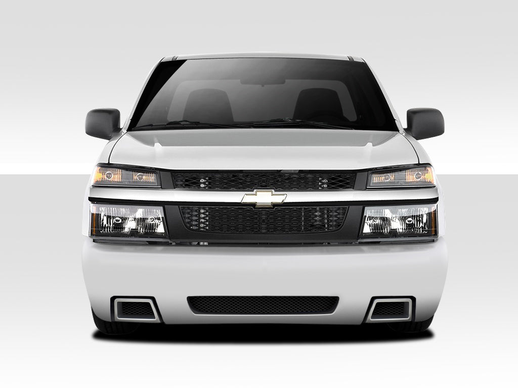 Upgrade Your Ride! 2004 - 2012 Chevrolet Colorado, GMC Canyon & 2006 - 2009 Isuzu I Series Truck Duraflex SS Look Front Bumper Cover