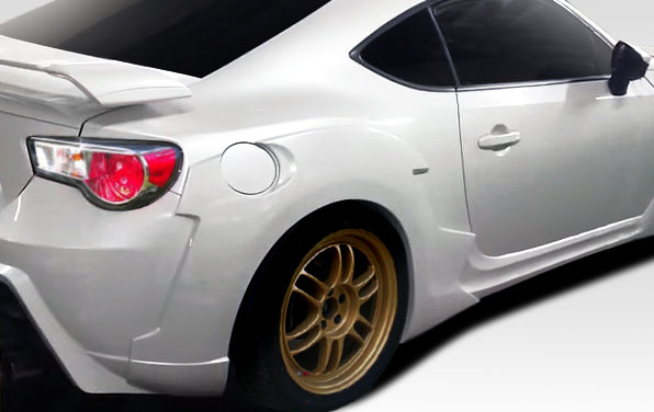 Transform Your Ride! 2013 - 2020 Scion FR - S, Toyota 86, Subaru BRZ Duraflex W - 1 Rear Fender Flares (2 Piece Set)