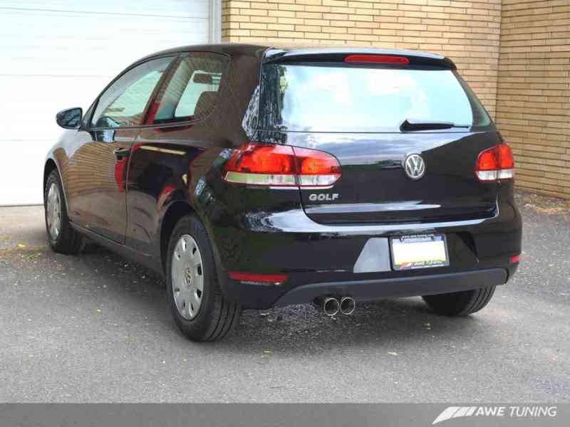 AWE Tuning 2.5L Golf/Rabbit Catback Performance Exhaust - Unleash Your Engine's Potential!