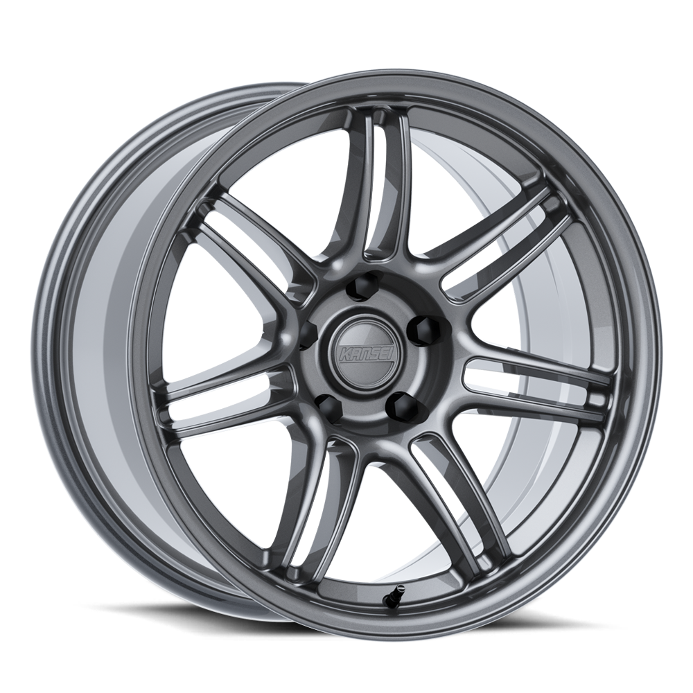 Kansei SEVEN Gunmetal Wheels - Stunning 18x10.5, 5x100 ET12, 73.1!