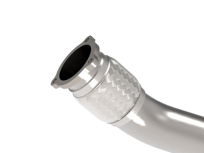 afe POWER MACH Force-Xp: Unleash Your 2009 - 2016 Audi A4/A5 B8 L4-2.0L(t) with 304 SS 3in. Front Resonator Delete Pipe