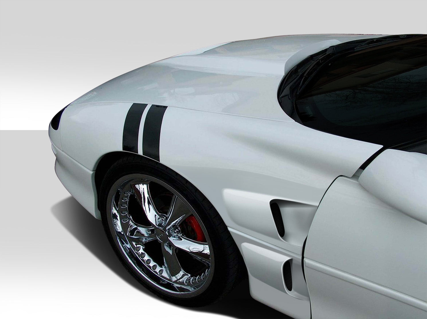 Revamp Your 1993 - 1997 Chevrolet Camaro with Duraflex ZR Edition Front Fenders - 2 Piece Set