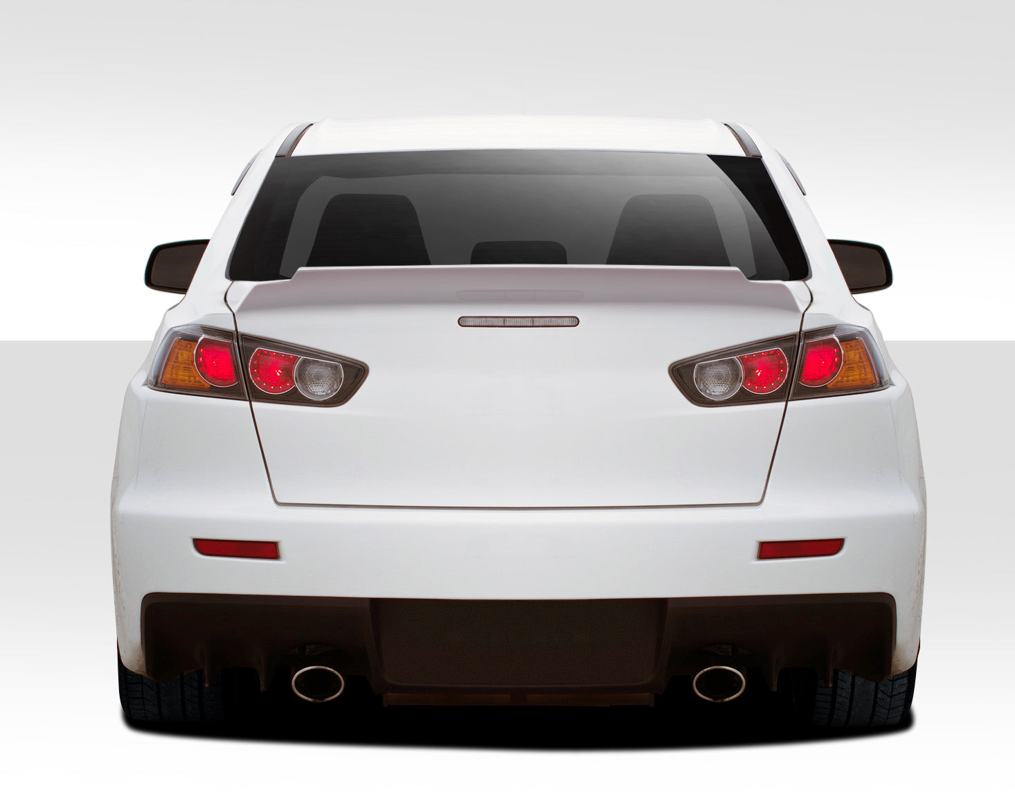 Unleash the Power: 2008 - 2017 Mitsubishi Lancer / Lancer Evolution 10 Duraflex GT Concept One - Piece Trunk