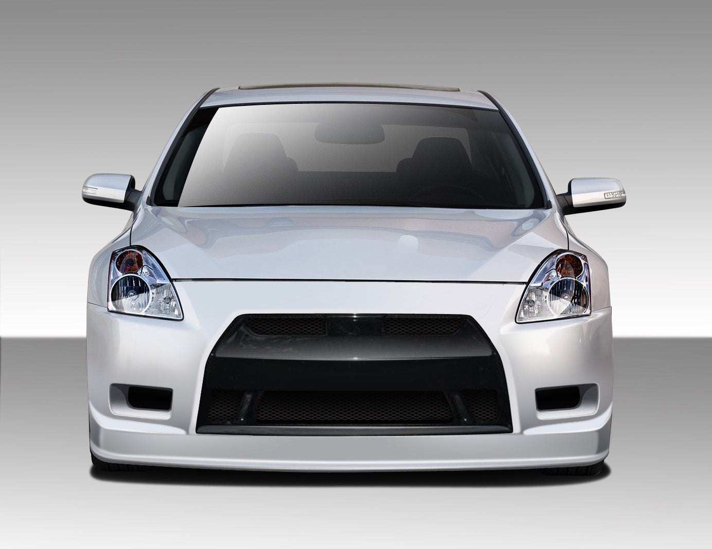 Revamp Your 2010 - 2012 Nissan Altima 4DR with Duraflex GT - R Front Bumper Cover! One Piece Only