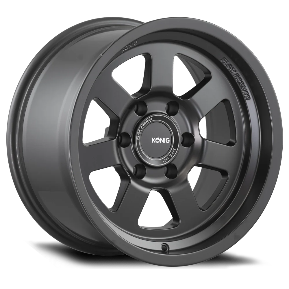 Stunning KONIG HT2 18x9 Wheels in Matte Black - Grab Yours Now!