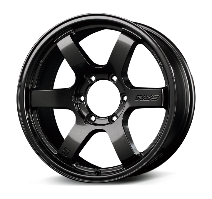 RAYS Gram Lights 57DR-X 18x9.0 6x139.7 ET0 Super Dark Gunmetal Set of 4 Wheels - Perfect for Trucks!