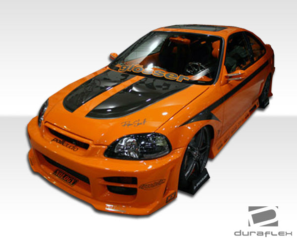 Transform Your 1999 - 2000 Honda Civic 2DR with Duraflex R34 4 - Piece Body Kit!