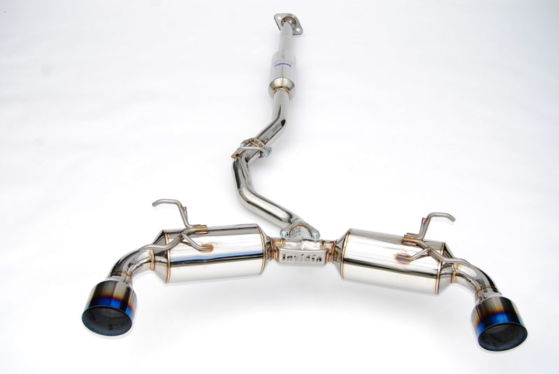 Incredible Invidia 12+ Subaru BRZ / Toyota 86 N2 60mm Single Layer Titanium Burnt Tips Cat-Back Exhaust