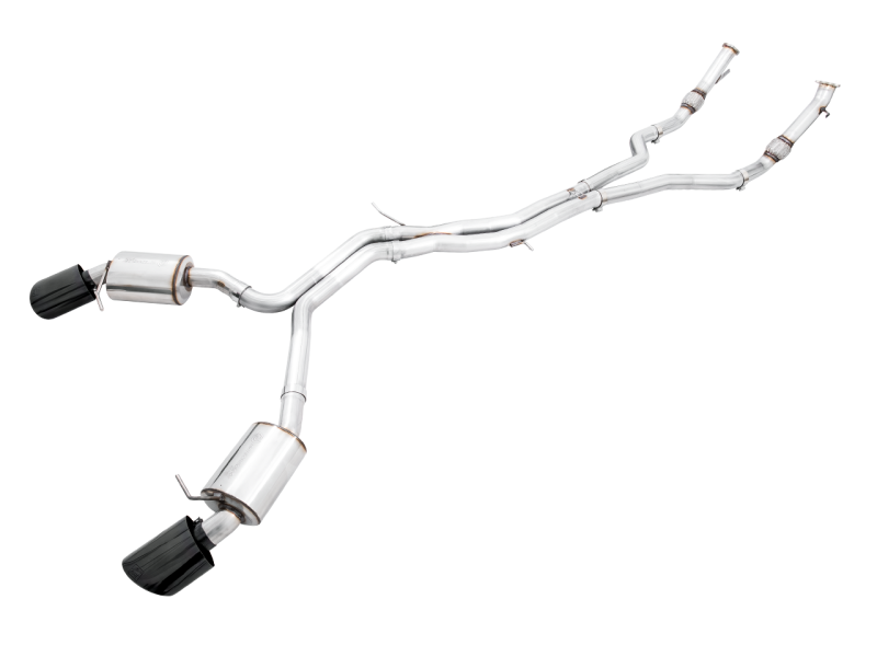AWE Tuning Audi B9 RS5 Touring Edition Exhaust - Stunning Diamond Black RS Tips